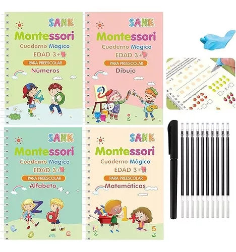 ✨ Cuaderno Mágico Montessori: La Herramienta Perfecta para Aprender Jugando ✨